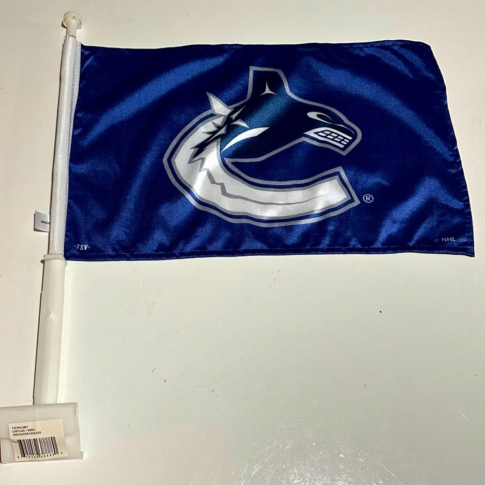New Vancouver Canucks Car Flag